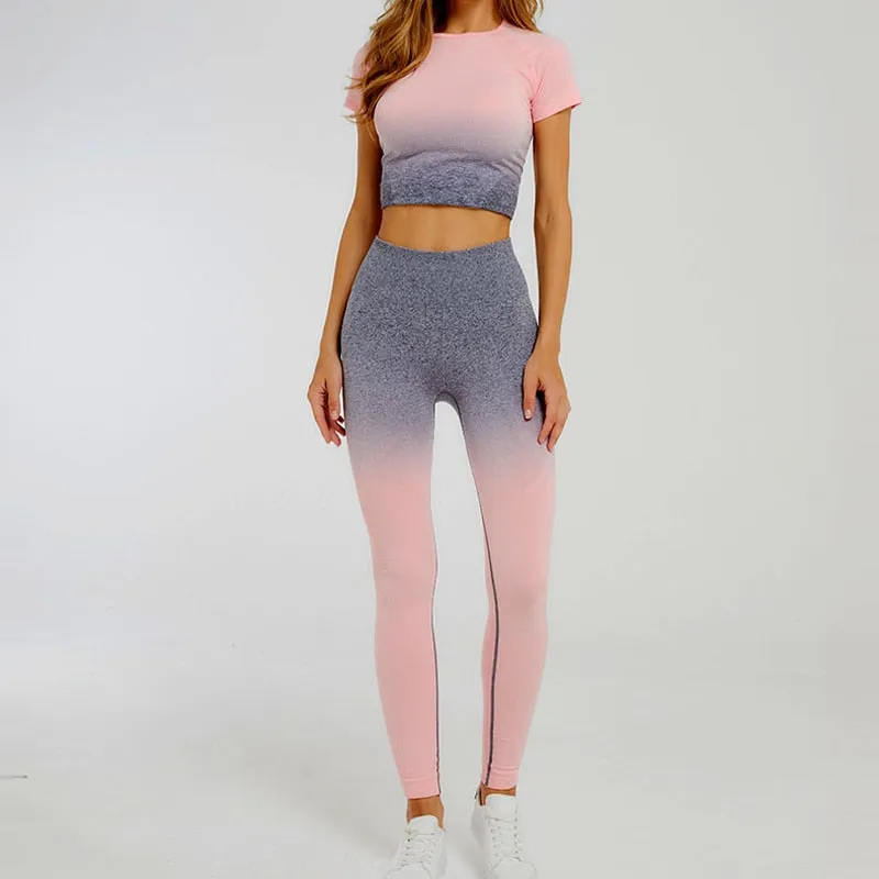 Ombre Seamless Fitness Leggings