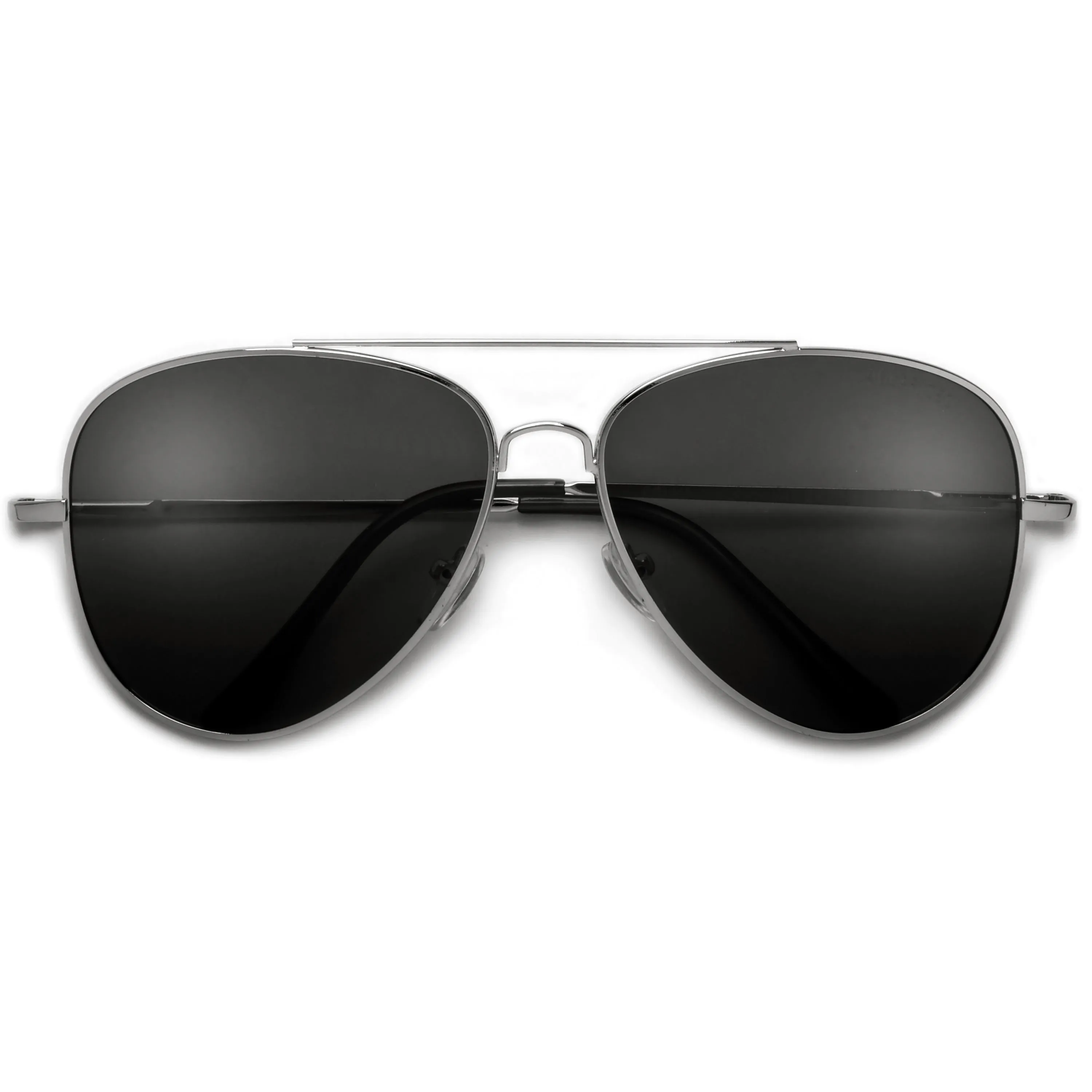 Polarized Glare Reducing 61mm Classic Tear Drop Aviator Sunglasses