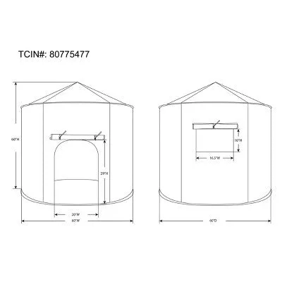 Pop Up Playhouse Jungle - Pillowfort