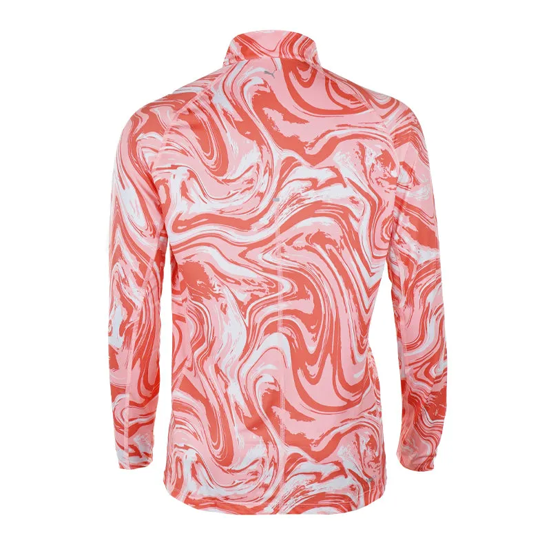 PUMA UV Standstone Women/s 1/4 Zip Shirt (Fizzy Sun)
