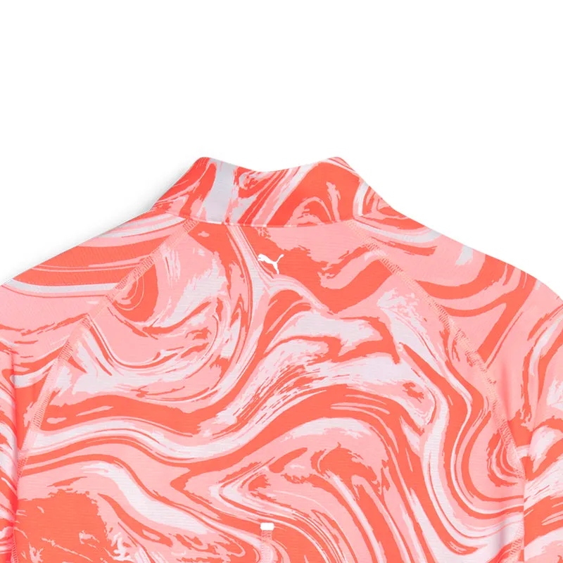 PUMA UV Standstone Women/s 1/4 Zip Shirt (Fizzy Sun)