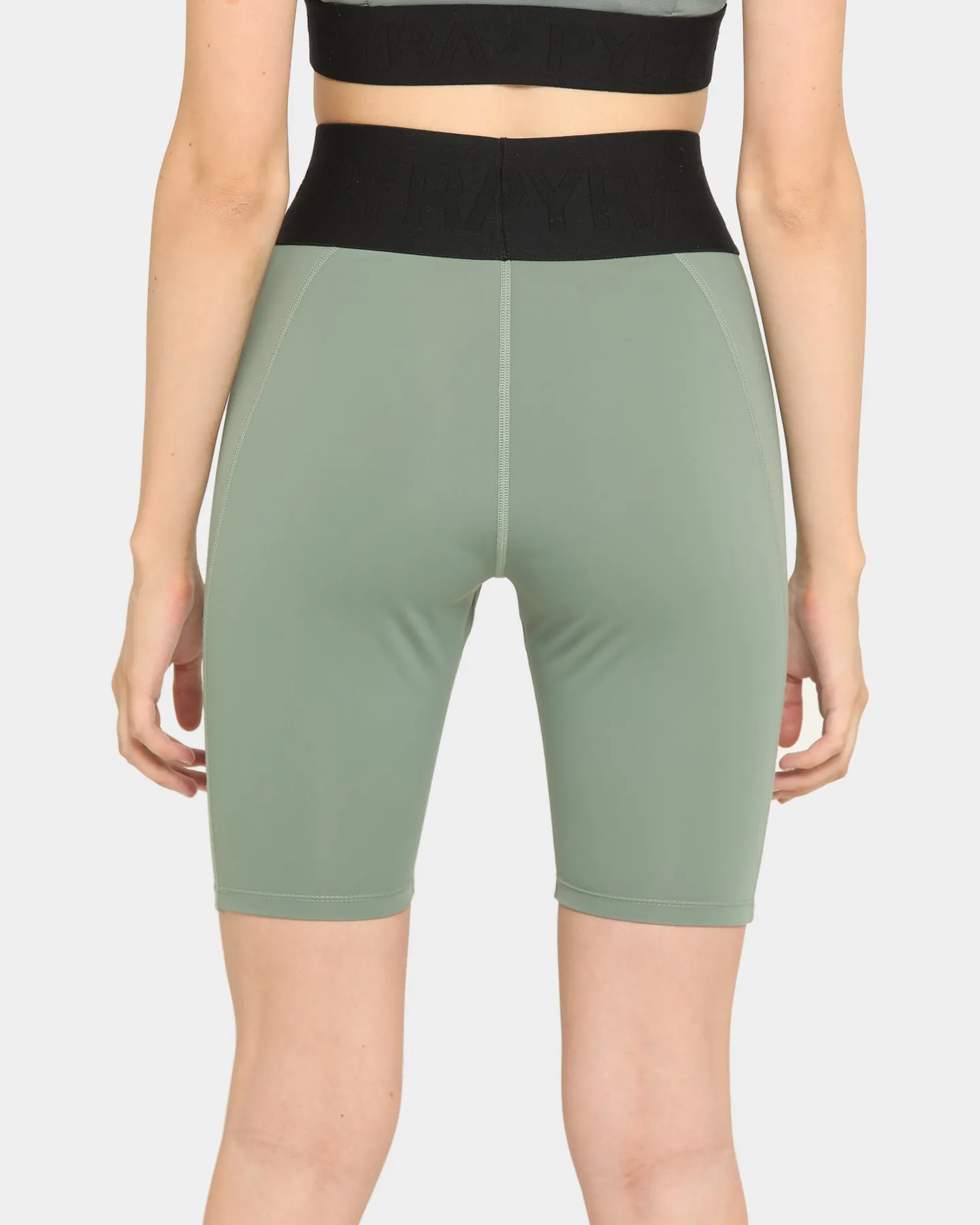 PYRA Women's Altitude Bike Shorts Olive Green