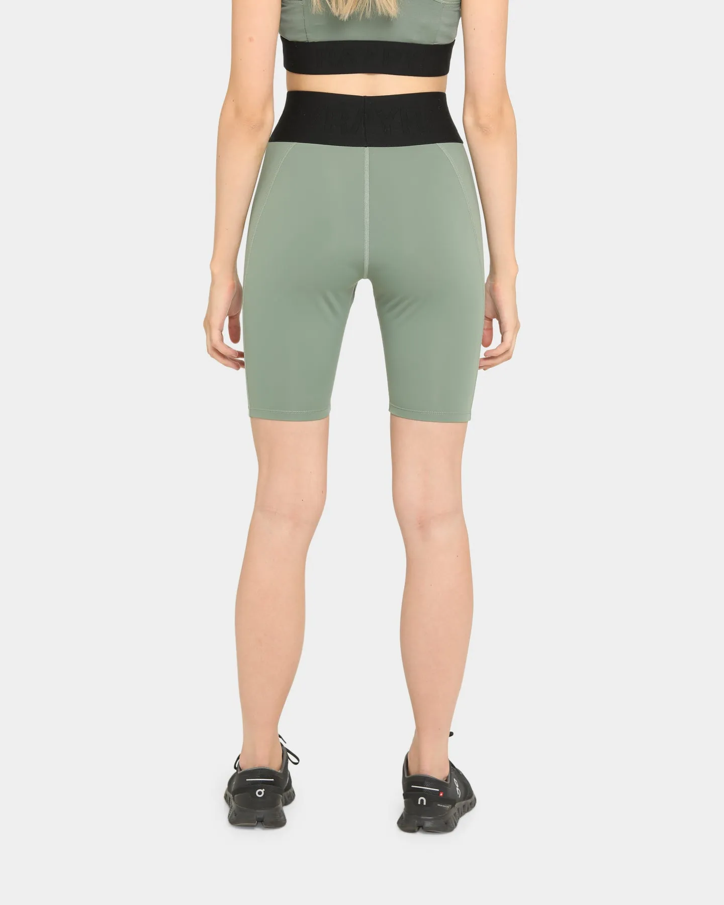 PYRA Women's Altitude Bike Shorts Olive Green