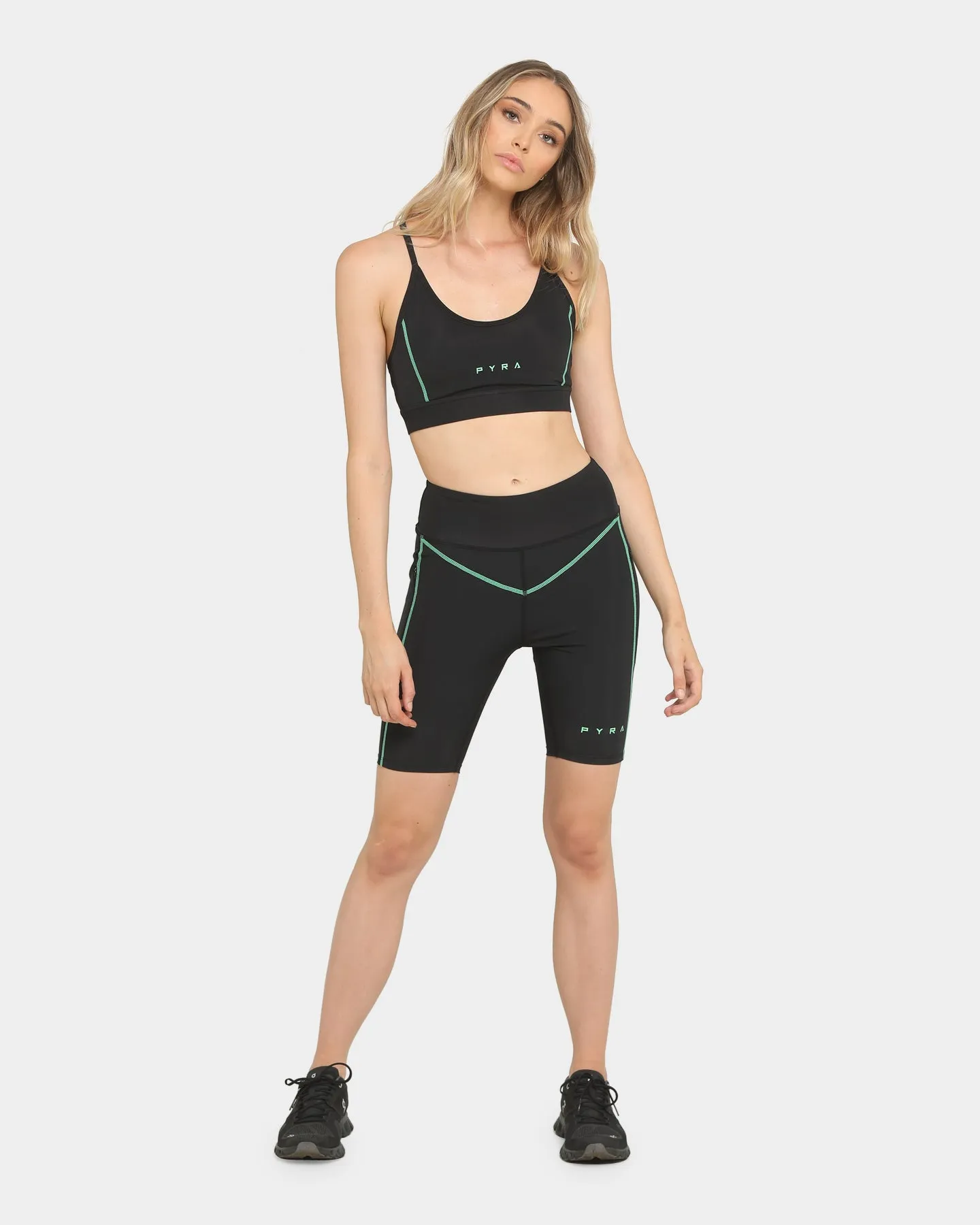 PYRA Women's Cyber Bike Shorts Black