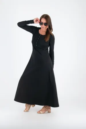 ROSALIA Long Sleeves Jersey Dress SALE