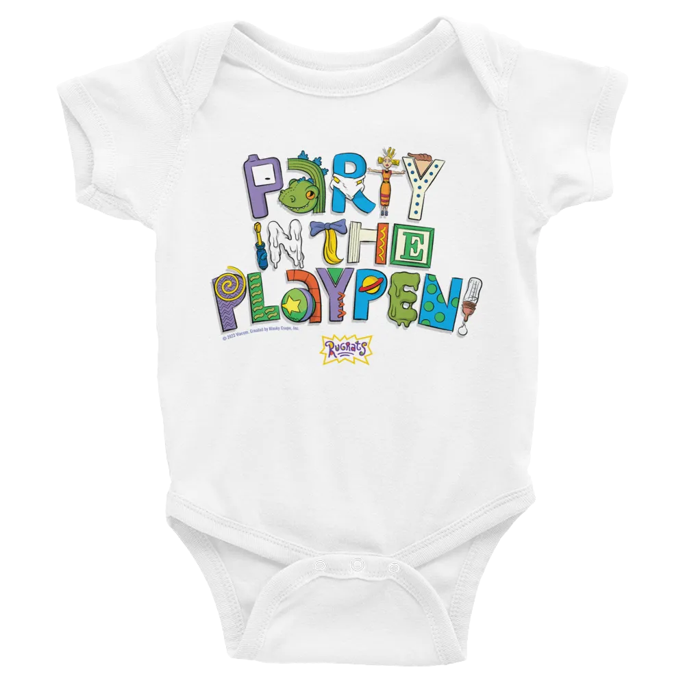 Rugrats Party In The Playpen Baby Bodysuit
