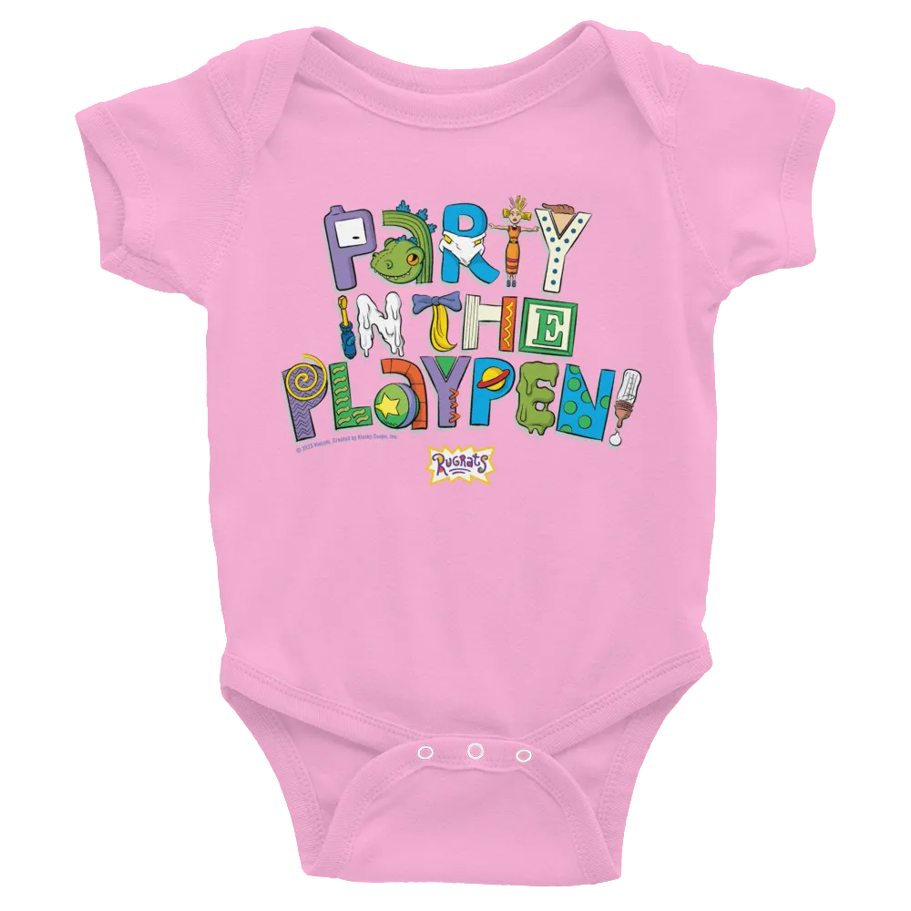 Rugrats Party In The Playpen Baby Bodysuit