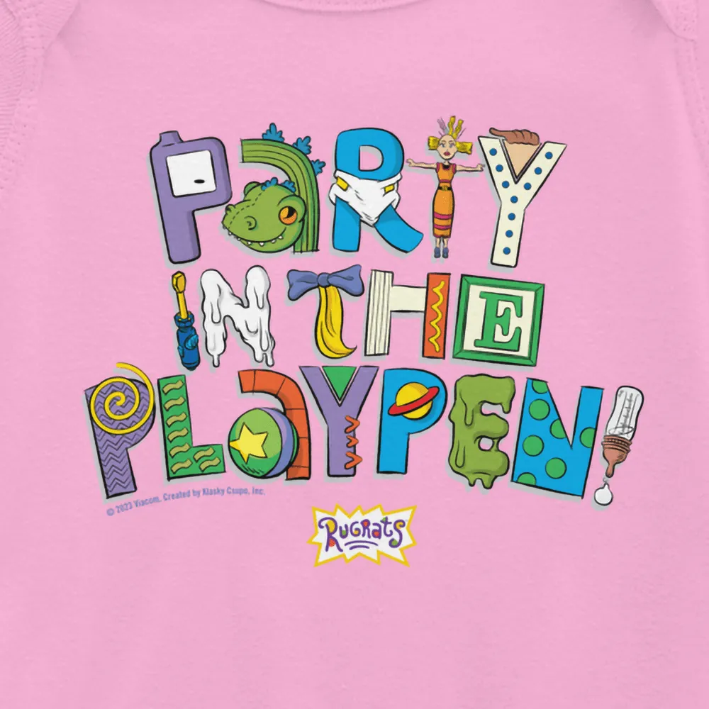 Rugrats Party In The Playpen Baby Bodysuit