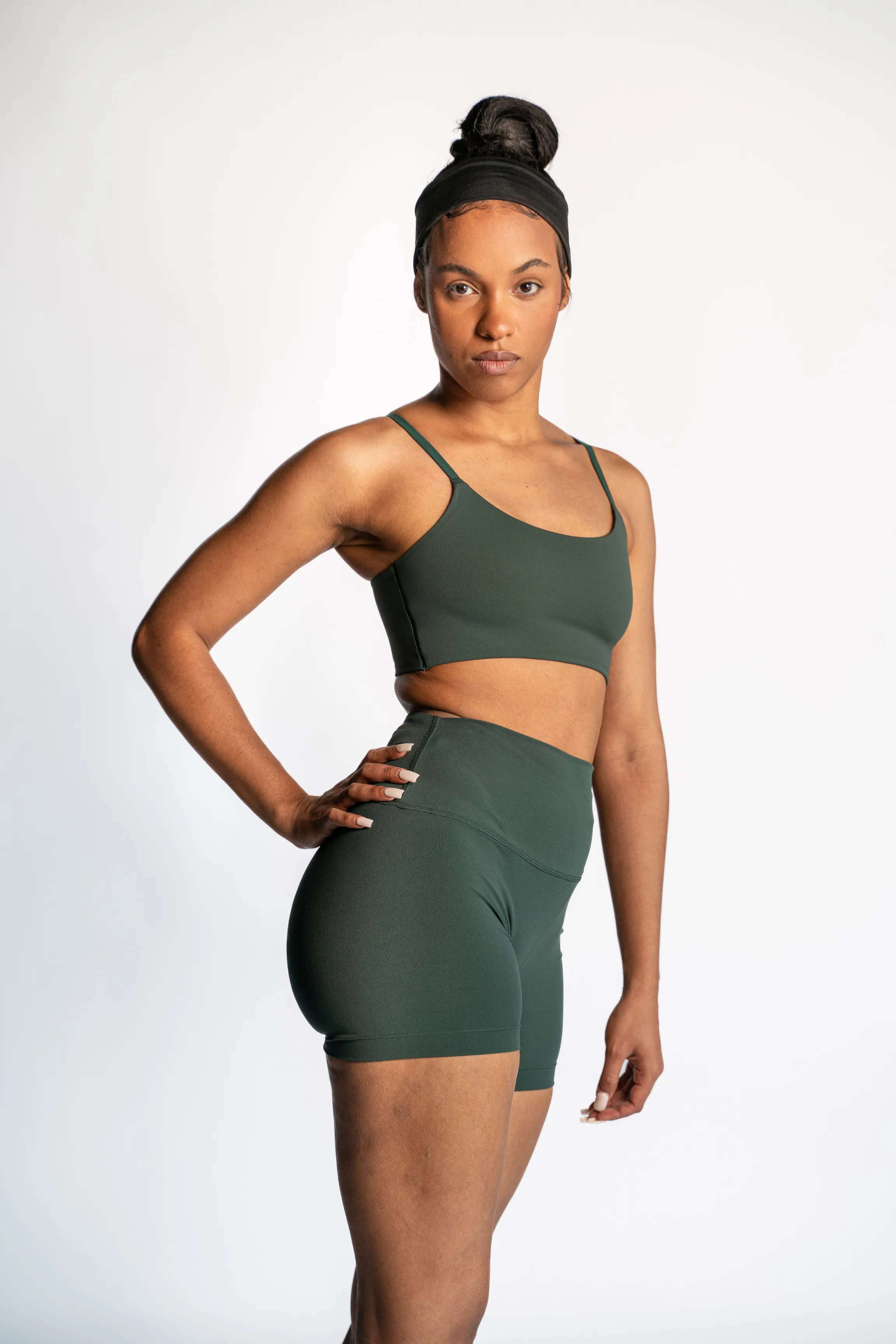SeaButter™ Shorts - Wood Green