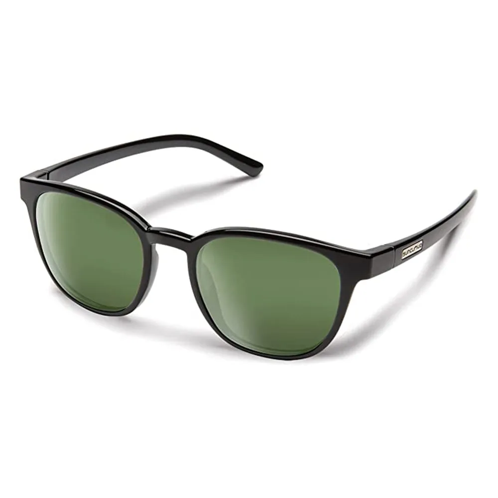 Suncloud Unisex Black Frame Grey Green Lens Montecito Polarized Sunglasses - 20322880749K7