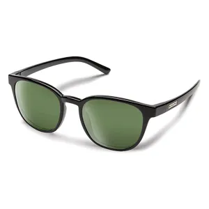 Suncloud Unisex Black Frame Grey Green Lens Montecito Polarized Sunglasses - 20322880749K7