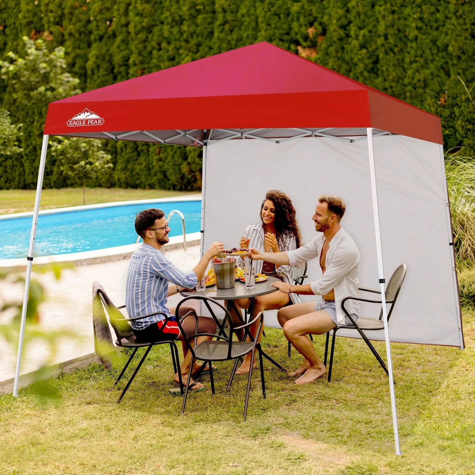 Sunwall / Sidewall for 10x10 Slant Leg Canopy Only, 1 Sidewall