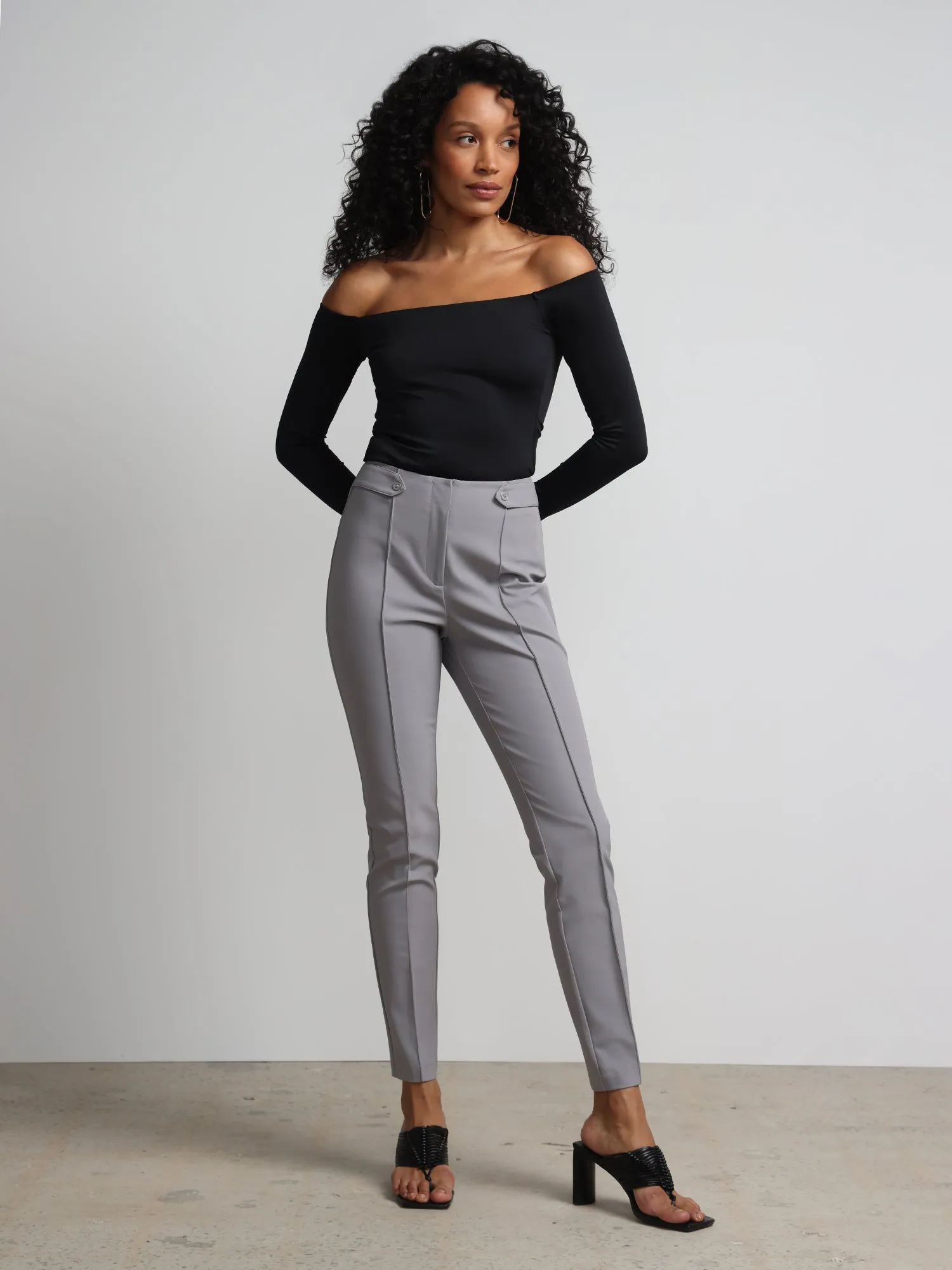 Tall High Rise Slim Leg Ankle Pant - Fit To Flatter