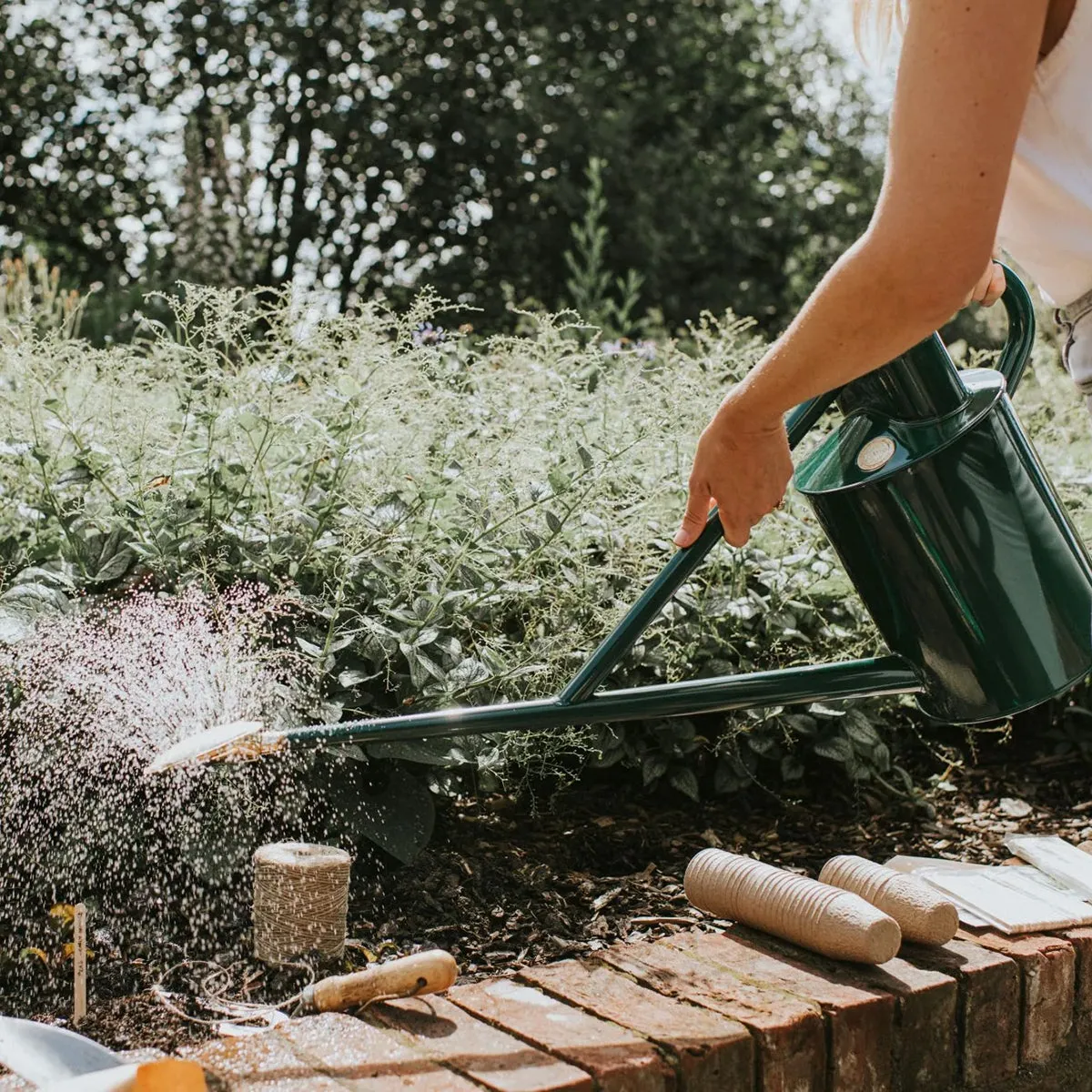 The Warley Fall Watering Can Green