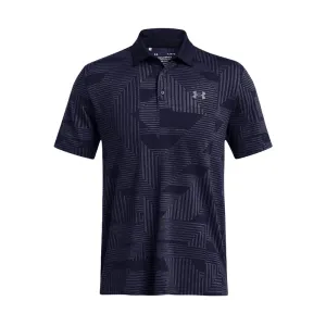 UNDER ARMOUR Playoff Geo Jacquard Men's Polo (Midnight Navy)