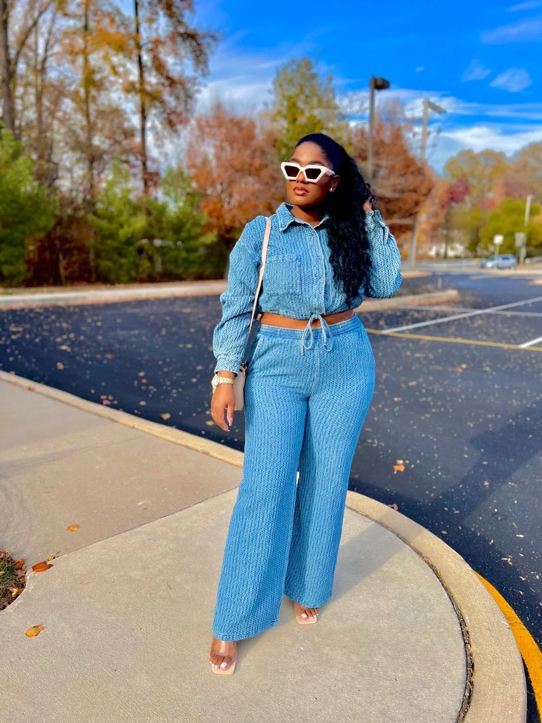 Unique Denim Pants