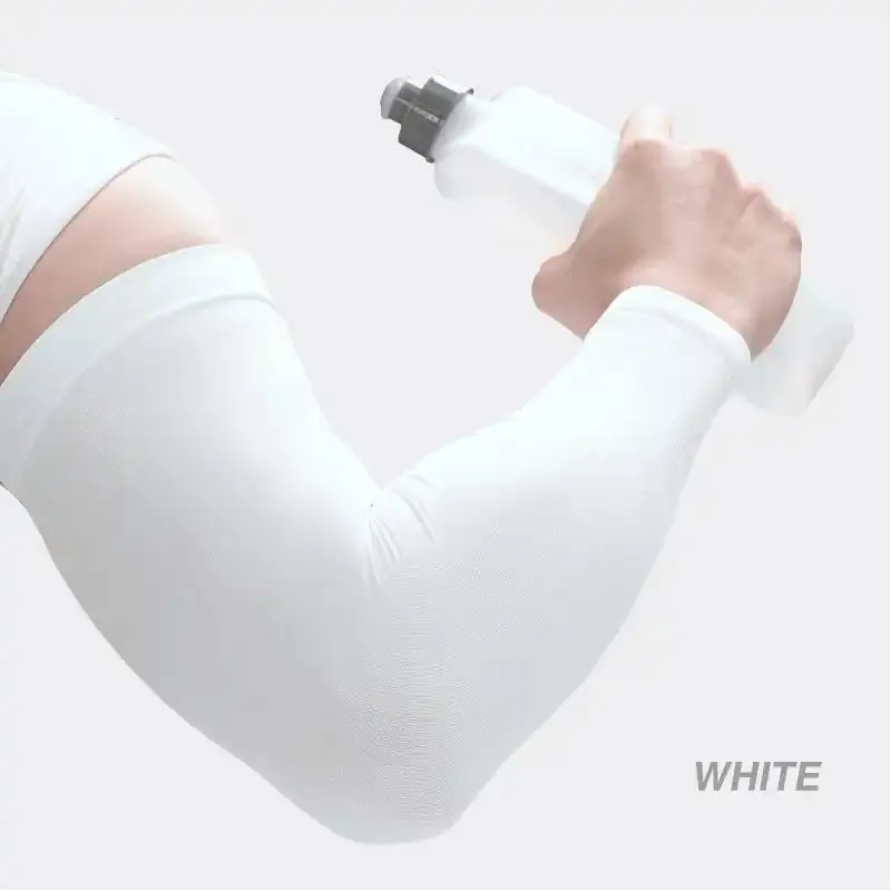 UPF 50  Plus Size Cooling Sleeves for Cycling, Golf, Basketball, Fishing and Driving