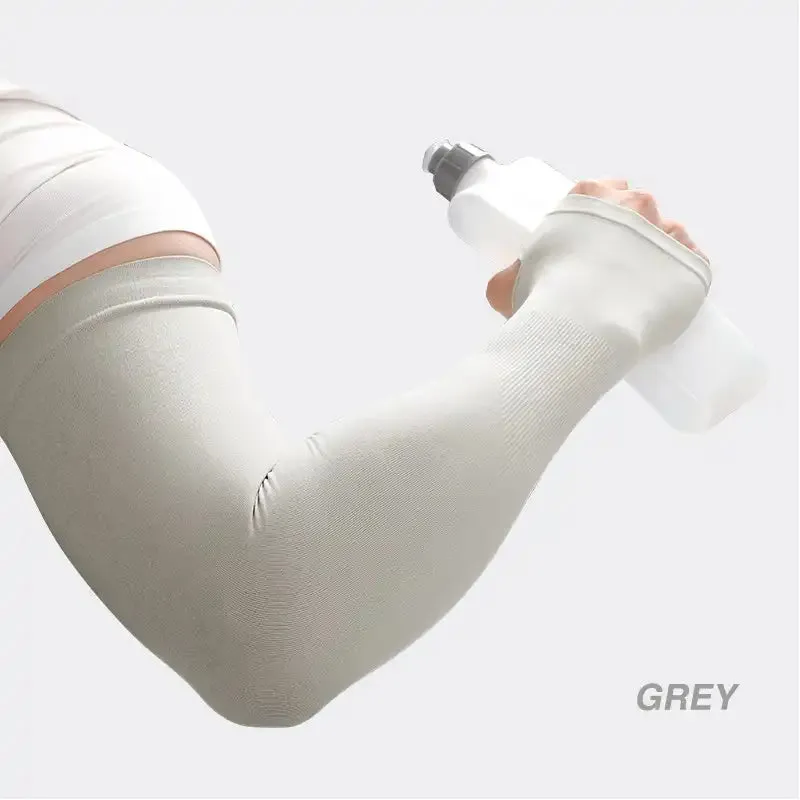 UPF 50  Plus Size Cooling Sleeves for Cycling, Golf, Basketball, Fishing and Driving