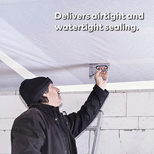 XFasten White Vapor Barrier Tape, 9 mil, 3.78-Inch x 60-Yards